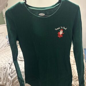 Old Navy women’s Forest Green Long Sleeve Tee